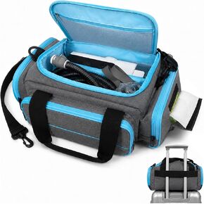 حقيبة سفر CPAP لجهاز ResMed AirSense 11 و10، حافظة CPAP محمولة لمستلزمات وملحقات آلة CPAP، حقيبة حمل طبية للسفر تناسب قناع CPAP، خرطوم، فلتر وسلك الطاقة، مع جيب للمناديل in Kuwait
