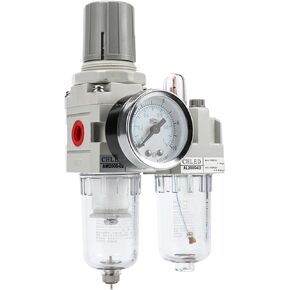 1 قطعة AC2000 AC2010 AR2000 وحدة معالج معالجة الهواء فاصل الزيت عن الماء مرشح التشحيم منظم ضغط ضاغط الهواء (AC3010-03) in Kuwait