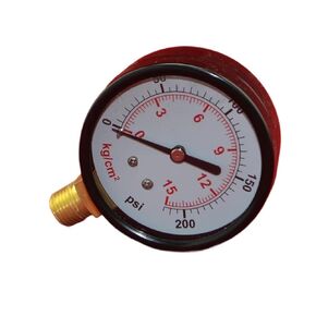 1pc 2.5" 60mm Brass 200PSI Pressure Gauge,15kg/cm2 15bar Manometer,PT1/4 Thread in Saudi Arabia