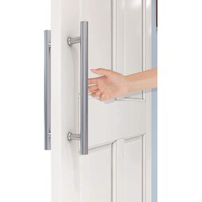 Stainless Steel Door Handle Bar - Contemporary Luxury Push Pull Design for Entry, Barn, Shower, and Glass Doors in Saudi Arabia