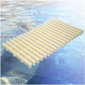 Pool Drain Grating Cover - 5pcs 20x100CM Overflow Shower Drain Grate for Patios, Above Ground Pools, Walkways & Balconies - Durable & Anti-Clog Design in Kuwait