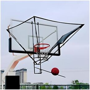 Shot Basketball Returner Rebounder for Training Portable Return Attachment for Indoor Outdoor Net with Rotating Chute in Kuwait