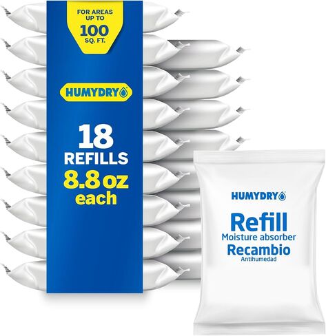 Box of 6-3 Pack Refill Moisture Absorber, unscented 8.8-oz in Saudi Arabia