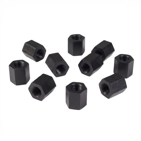 NACX M3 x 20 مم أنثى-أنثى خيط سداسي من النايلون عمود المواجهة، أسود، 80 قطعة in Kuwait