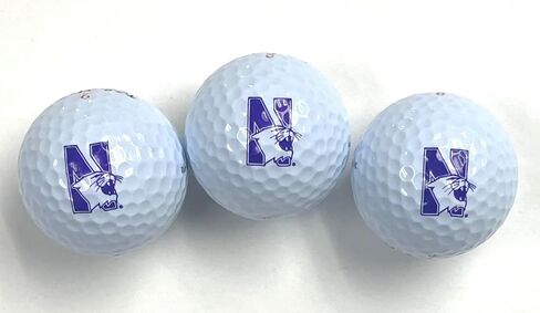 Team Golf Northwestern Wildcats Top Flite Golf Balls. (3 Ball Sleeve) in Kuwait