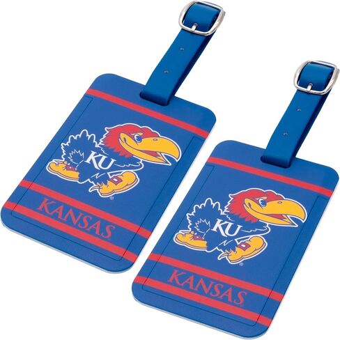 Team Golf/Parrot Paddles NCAA Kansas Two Piece Set Bag Tag in Kuwait