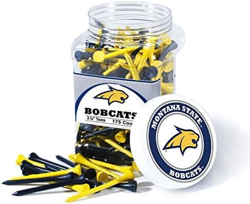 برطمان Team Golf NCAA Montana State Bobcats مكون من 175 تي شيرت جولف مقاس 2-3/4 بوصة، 175 عبوة، مقاس تنظيمي، ألوان متعددة للفريق in Kuwait