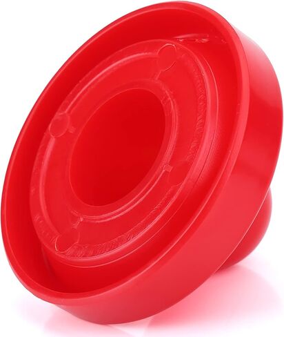 Table Air Hockey Red Pushers and Pucks Set, Plastic Air Hockey Goalies Pushers Pucks Set for Standard Air Hockey Tables (S) in Kuwait