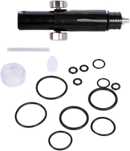 Black Diving Valve with Built-in Regulating Connector for Stable 300bar Air Pressure in Kuwait