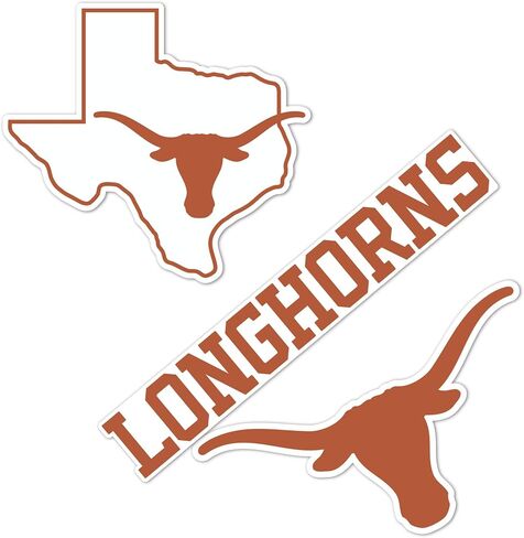 ملصق حائط قابل للإزالة من جامعة صبار الصحراء تكساس WallStix Longhorns UT Austin مقاس 11 × 17 ملصق من الفينيل للاستخدام الداخلي والخارجي (التصميم A) in Kuwait