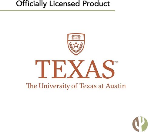 ملصق حائط قابل للإزالة من جامعة صبار الصحراء تكساس WallStix Longhorns UT Austin مقاس 11 × 17 ملصق من الفينيل للاستخدام الداخلي والخارجي (التصميم A) in Kuwait