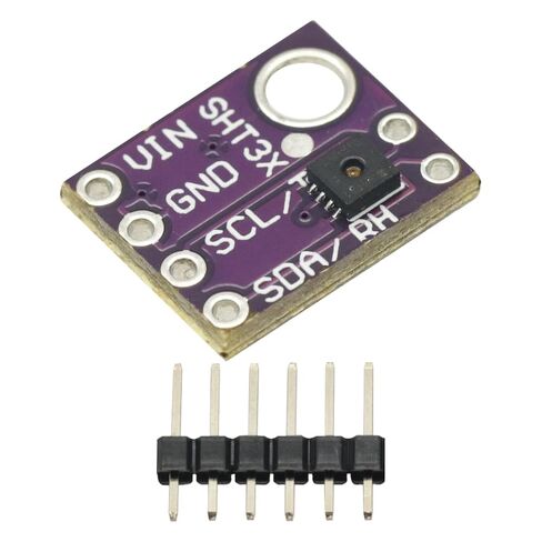 SHT31 درجة الحرارة SHT31-D وحدة استشعار الرطوبة وحدة التحكم الدقيقة IIC I2C اندلاع الطقس 3V 5V متوافقة مع مستشعر درجة الحرارة والرطوبة Arduino in Kuwait