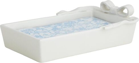 Mud Pie Ceramic Bow Guest Napkin Holder with Disposable Towels in Kuwait