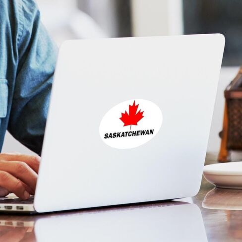 CafePress Saskatchewan Oval Sticker Oval Bumper Sticker Car Decal in Kuwait