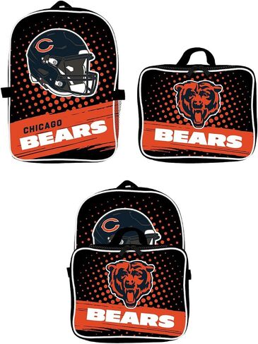 حقيبة غداء على الظهر من Chicago Bears - مثالية للمدرسة أو السفر أو يوم اللعب in Kuwait