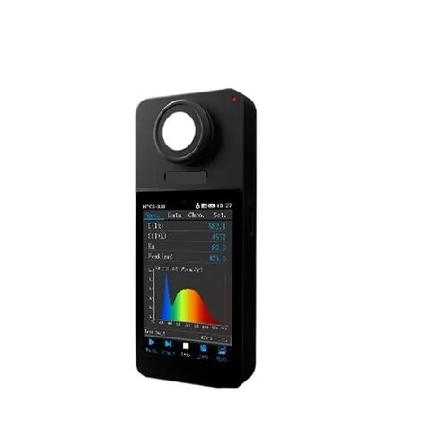 طقم محلل الطيف المحمول PPFD PAR وميض الضوء متر HPCS330P مطياف عالي الدقة مع شاشة LCD حساسية عالية 350-800 نانومتر، خطأ منخفض (مستشعر 310P فقط) in Kuwait