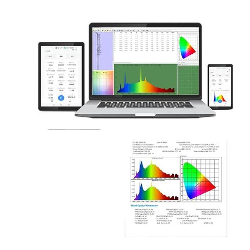 Handheld PAR Light PPFD Spectrometer for LED Grow Lights HP330P Light Spectrum Meter Lux CCT CRI Tester HP330P 350nm-800nm High Sensitivity, Low Error in Saudi Arabia