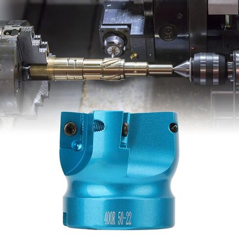 4 Flute Face Mill Cutter, High Performance Aluminum Alloy Milling Tool, Sturdy, Accurate, Versatile for Metal Machining and Cutting in Kuwait