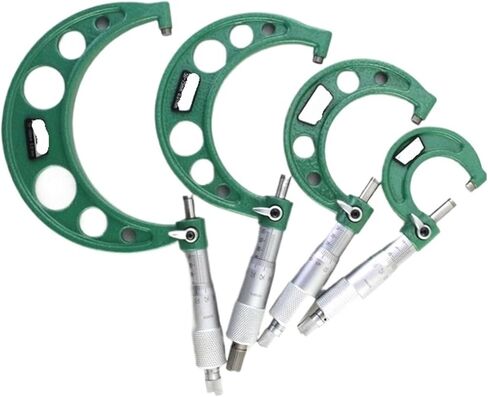 1pcs Outer Diameter Micrometer 0-25-50-75-100mm 3210-25AC-50AC-75AC(3210-100AC) in Kuwait