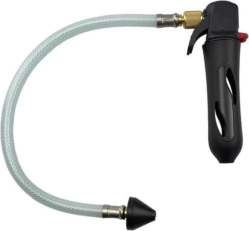 Gallo Drain Gun for Air Conditioner Condensate Lines, with Flexible Hose, Air Conditioner Cleaner Blaster Opener Kit, Threaded CO2 Cartridge Drain Blaster Cleaner, Quick Condensation Removal(Black) in Kuwait