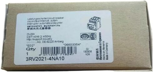 3RV2021-4NA10 New and Sealed in Box 3RV20214NA10 1 Year Warranty in Kuwait