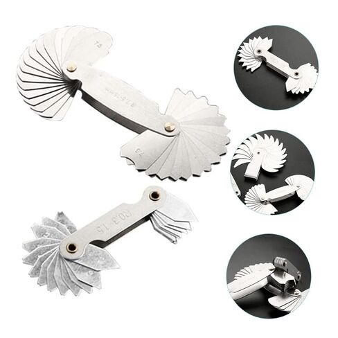Replacement Radius Meter 2pcs Radius Gauge Set Concave Convex Measuring Tool Tool Maker's Essential in Kuwait