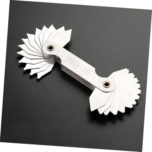 2pcs Radius Gauge Replacement Radius for Tool Makers Concave Arc Measuring Tool in Kuwait