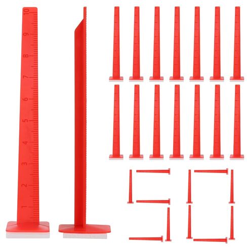 50 عبوة من دبابيس التسوية مقاس 100 مم، أوتاد عصا التسوية الذاتية لأدوات البلاط والحجر والخرسانة والأرضيات الاحترافية in Kuwait