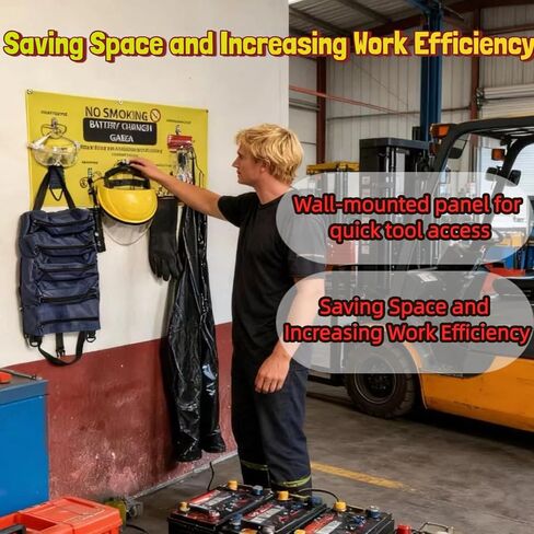 8 in 1 Complete Forklift Battery Protective Handling PPE Kit Fit for Forklift Battery Maintenance in Kuwait