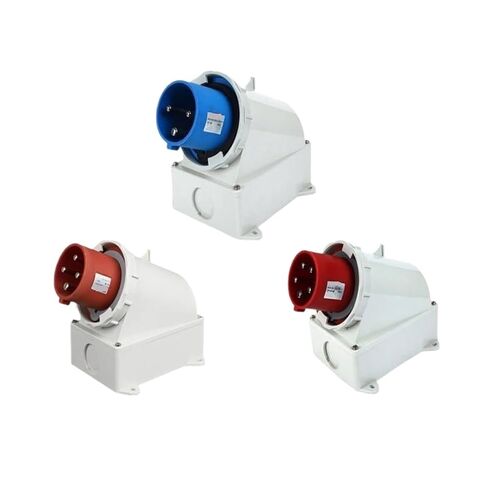 Surface-Mounted Industrial connectors 3-pin 4-pin 5-pin 16A 32A 63A 125A European Standard IP67 Waterproof Power | Surfacemountedplug4P16A/1004 in Kuwait