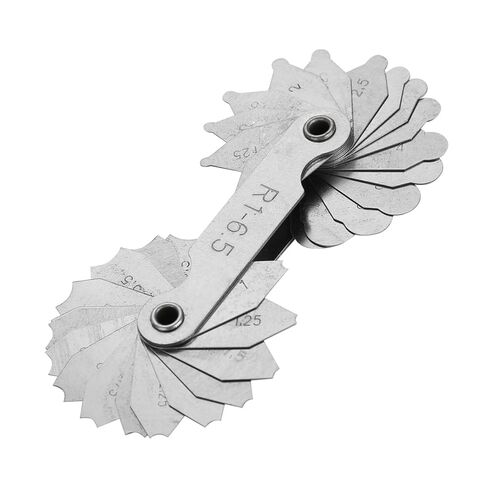 Radius Fillet Stainless Steel Measuring Tool for Tool & Die Makers, Machinists (R25-50MM) in Kuwait
