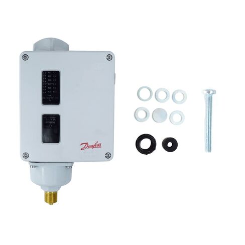 Danfoss RT-112 Manual Pressure Switch, Industrial, Boiler, Air, Water, Oil (Pack of 1), White in Saudi Arabia