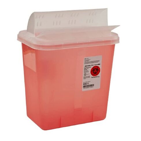 SharpSafety Sharps Container 2 gal. Horizontal Entry Case of 20 in Kuwait
