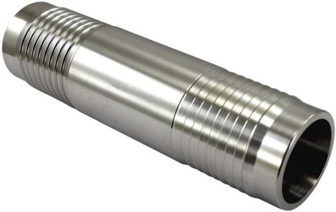 1-1/2" Hose Barb Coupling 304 Stainless Steel Fitting Barbed Ends Coupler in Kuwait