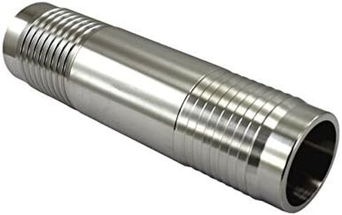 1-1/2" Hose Barb Coupling 304 Stainless Steel Fitting Barbed Ends Coupler in Kuwait