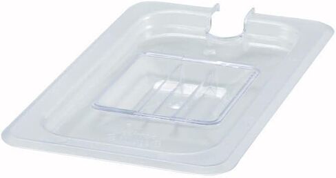 FSE 373-EQ-PA1004 غطاء وعاء طعام من البوليستر مشقوق مقاس 1/4، غطاء طاولة بخار من البولي كربونات الشفاف لتخزين بوفيه الطعام in Kuwait