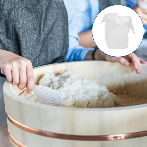 BESTYASH Reusable Large Steamer Liner Bag for Rice and Dumplings Non Stick Nylon Cooking Basket Cloth with Handmade Sewing Easy to Clean and Multifunctional Cheesecloth for Sushi Sticky in Kuwait