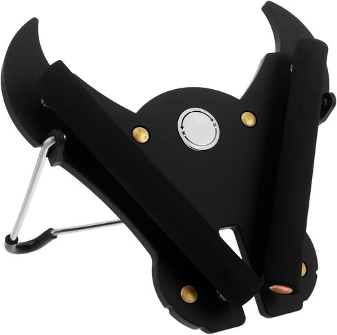 Abaodam Portable Foldable Alto Saxophone Stand Black Lightweight Sax Holder Rack for Home and Studio Use in Kuwait