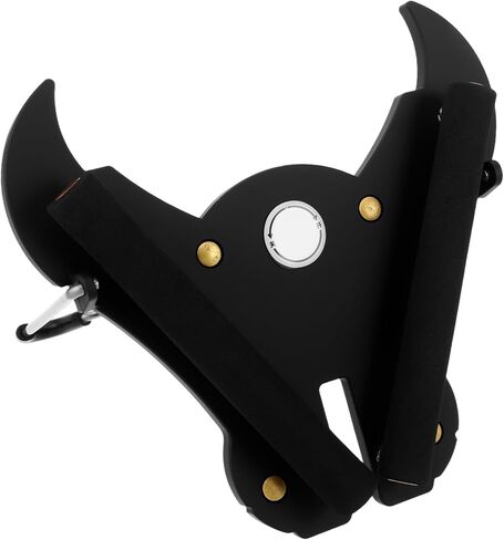 BESPORTBLE Portable Foldable Alto Saxophone Stand Black, Collapsible Saxophone Holder with Non-slip Protective Rest, Stable Sax Stand for Performance and Travel in Kuwait