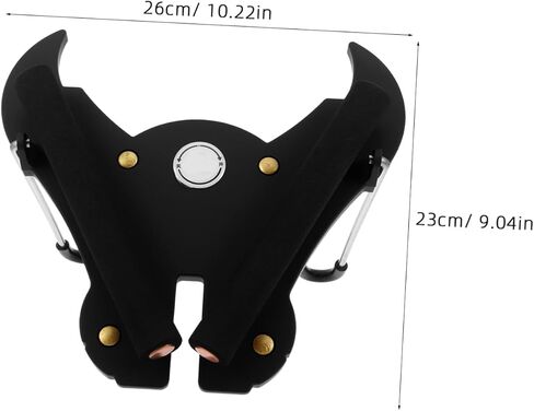 VICASKY Foldable Alto Saxophone Stand Black, Portable Protective Non-slip Saxophone Rack for Performance and Travel, Stable Space-saving Sax Instrument Display Holder in Kuwait
