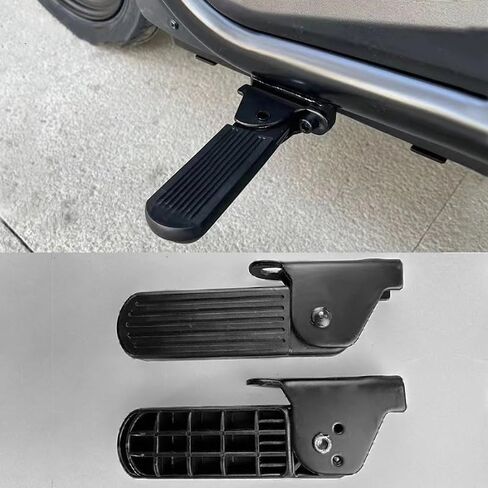 1 زوج دراجة كهربائية الجبهة دواسة سكوتر الجبهة طوي دواسة الساق دعم وسادة سميكة لوح فولاذي Ebike الملحقات in Kuwait
