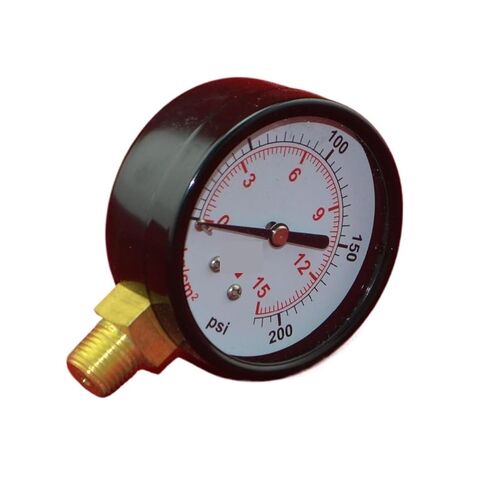 1pc 2.5" 60mm Brass 200PSI Pressure Gauge,15kg/cm2 15bar Manometer,PT1/4 Thread in Saudi Arabia