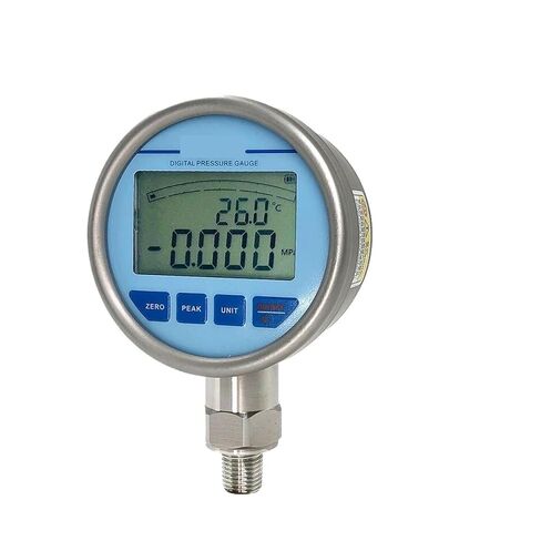 1pc Digital Hydraulic Pressure Gauge with Temperature Diaphragm 316L LCD Stainless Steel Gas Liquid Fuel Manometer(M20-1.5,-0.1MPa-1.6MPa) in Saudi Arabia