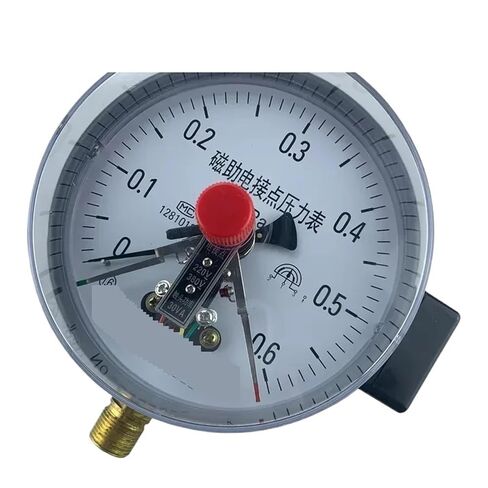 1pcs YXC150 Magnetic Assisted Electric Contact Pressure Gauge Tower Less Water Supply Storage Tank Water Pressure Boiler(6) in Saudi Arabia