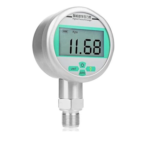 1pc G1/4 80mm 0.5% FS Accuracy Hydraulic Machanical Pressure Gauge Radial Pressure Manometer(G1-8 Radial,0-0.1Mpa) in Saudi Arabia