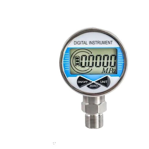 1pc Electronic Digital Display Precision Pressure Gauge 0.5-Level Digital Shockproof NPT1/4 Thread 0-60mpa(80mm dial Diameter,40Mpa) in Saudi Arabia