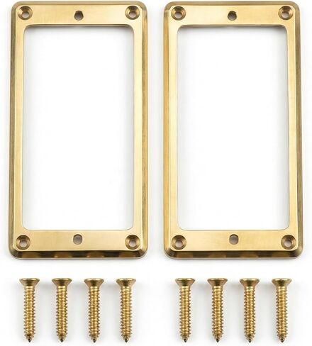 2 Pcs Humbucker Pickup Mounting Rings, Pickup Surround Frame Replacement Set Compatible with Epiphone Les Paul SG Style Electric Guitars in Kuwait