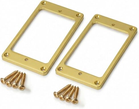 2 Pcs Humbucker Pickup Mounting Rings, Pickup Surround Frame Replacement Set Compatible with Epiphone Les Paul SG Style Electric Guitars in Kuwait