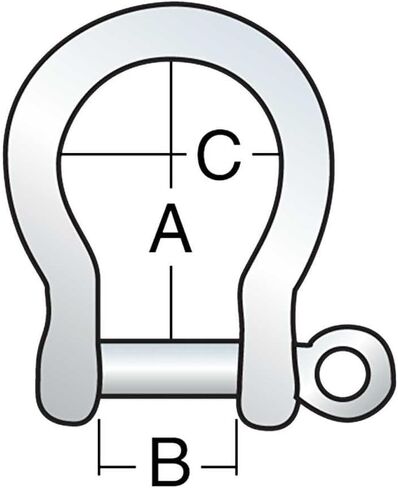 Harken Forged Shackle | Premium Sailing and Sailboat Equipment in Kuwait