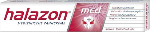 Halazon Med Toothpaste 75 ml (2.53 fl oz) – Gum Care Toothpaste for Sensitive Gums – Gentle Daily Oral Care – Supports Gum Comfort – German Oral Care Brand in Saudi Arabia